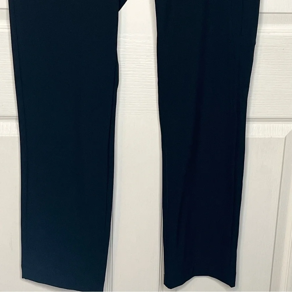 Hurley Black Flat Front Pants Mens Sz 32 X 32 Straight Leg